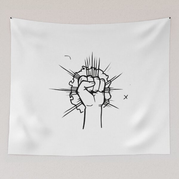 Item preview, The Rock Smash Fist - Exploding Impact Lines  designed and sold by Mrdonut-ARt.