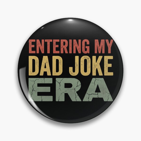 Item preview, Entering My Dad Joke Era Retro Distressed Father's Day designed and sold by TeNovaStudio.