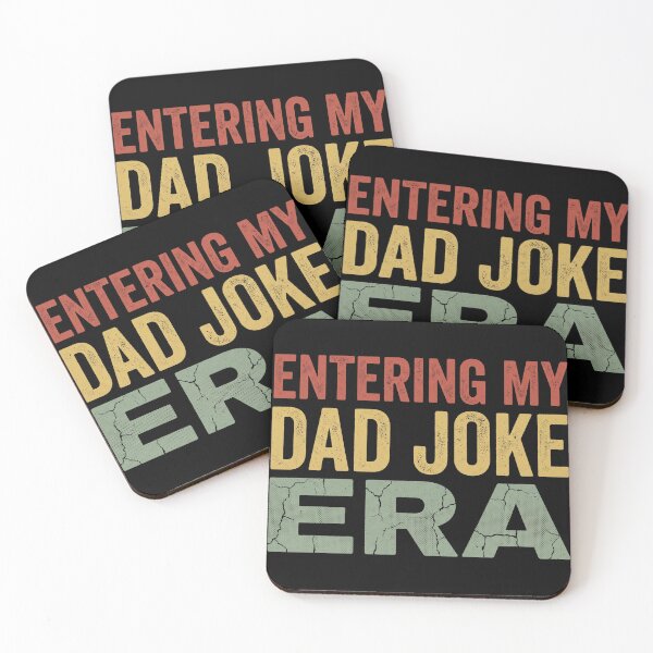 Item preview, Entering My Dad Joke Era Retro Distressed Father's Day designed and sold by TeNovaStudio.