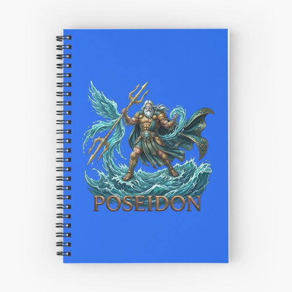 Item preview, Poseidon Greek God of the Sea Mythic Warrior designed and sold by Utopian-Magic.