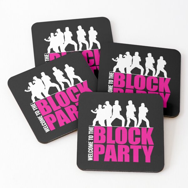 Item preview, Welcome the Block Party designed and sold by Basic Blockhead.