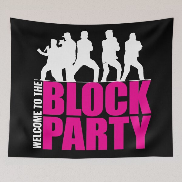 Item preview, Welcome the Block Party designed and sold by Basic Blockhead.
