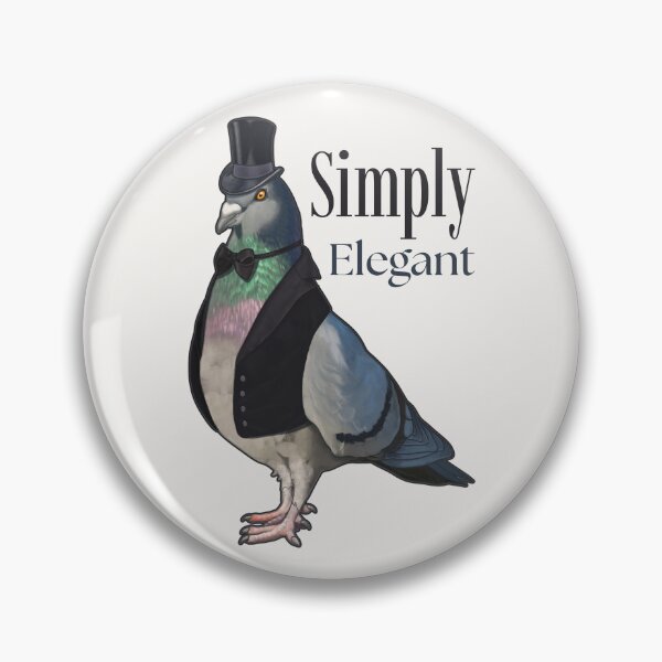 Item preview, Simply Elegant Pigeon Gentleman designed and sold by April's Escape.
