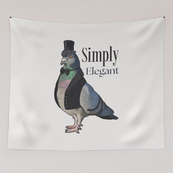 Item preview, Simply Elegant Pigeon Gentleman designed and sold by April's Escape.