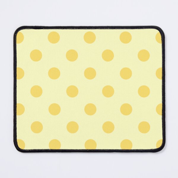 Item preview, Pastel Butter Yellow Polka Dot Aesthetic Cute Big Dots designed and sold by ElGhazal-Art.