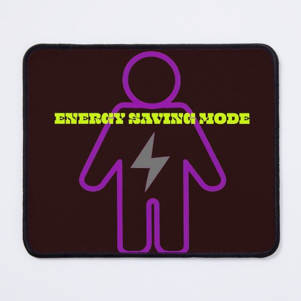 Item preview, Energy Saving Mode – Low Power Human Icon designed and sold by ChernivtsiSkoda.