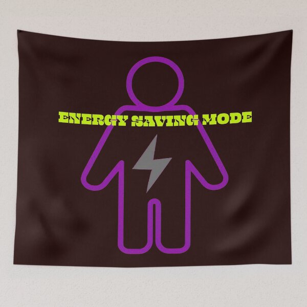 Item preview, Energy Saving Mode – Low Power Human Icon designed and sold by ChernivtsiSkoda.