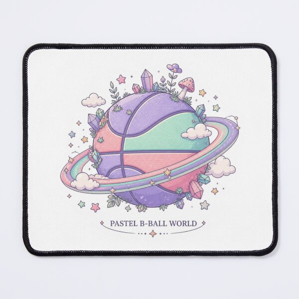 Item preview, Pastel Cosmic Basketball Planet Dreamy Art designed and sold by Nova Blend.