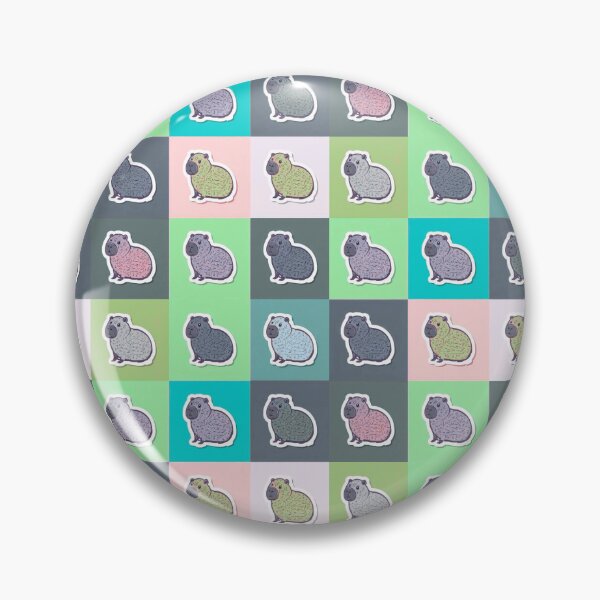 Item preview, Blue capybaras designed and sold by uunaa.