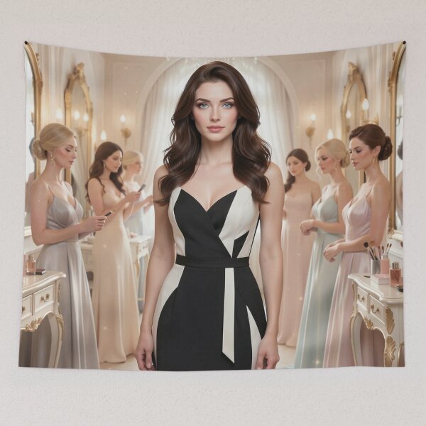 Item preview, The Gilded Mirror Reflection of Beauty designed and sold by TaBogroupsRed.