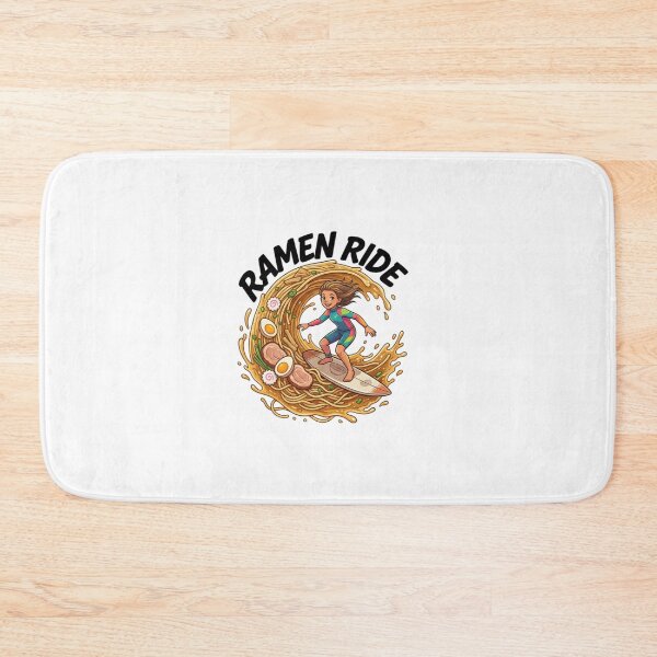 Item preview, Hang Ten on a Savory Ramen Wave designed and sold by HikuShop.