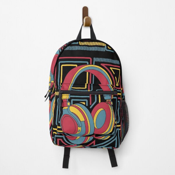 Item preview, 1970s Studio Headphones Retro Pop Art designed and sold by EKHOAISTORE.