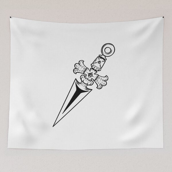 Item preview, The Crusader Relic - Ornamental Cross Dagger designed and sold by Mrdonut-ARt.