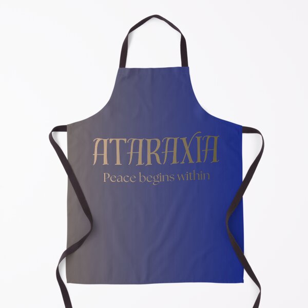 Item preview, Ataraxia Stoic Quote Minimalist Art designed and sold by Synne studio.