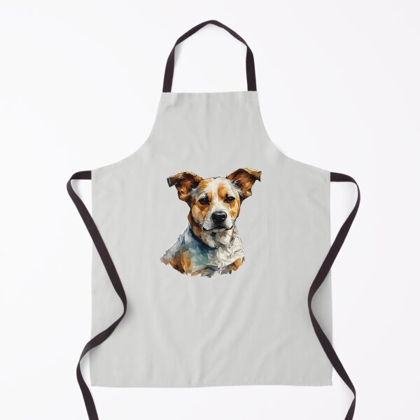 Item preview, Geometric Jack Russell Terrier Art – Modern Pet Art designed and sold by Tklezardesigns.