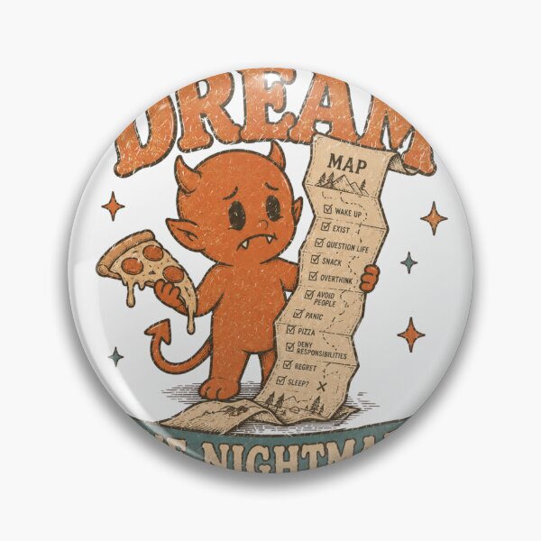 Item preview, Living The Dream One Nightmare At A Time Little Devil Survival Guide designed and sold by Region.