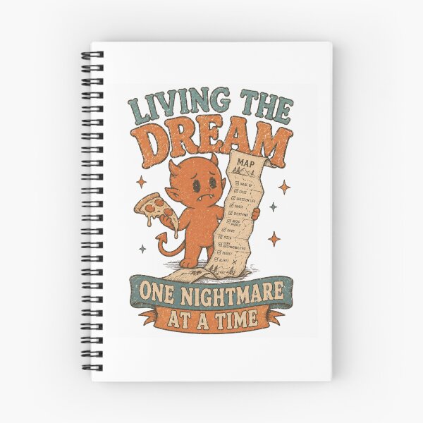 Item preview, Living The Dream One Nightmare At A Time Little Devil Survival Guide designed and sold by Region.