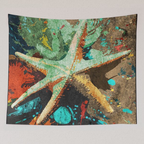 Item preview, Abstract starfish designed and sold by kinpirks.