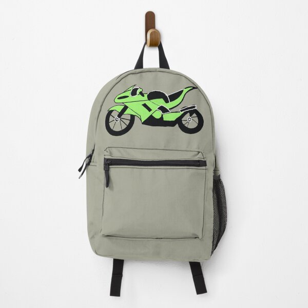 Item preview, Green sport motorcycle stickers designed and sold by robertart77.
