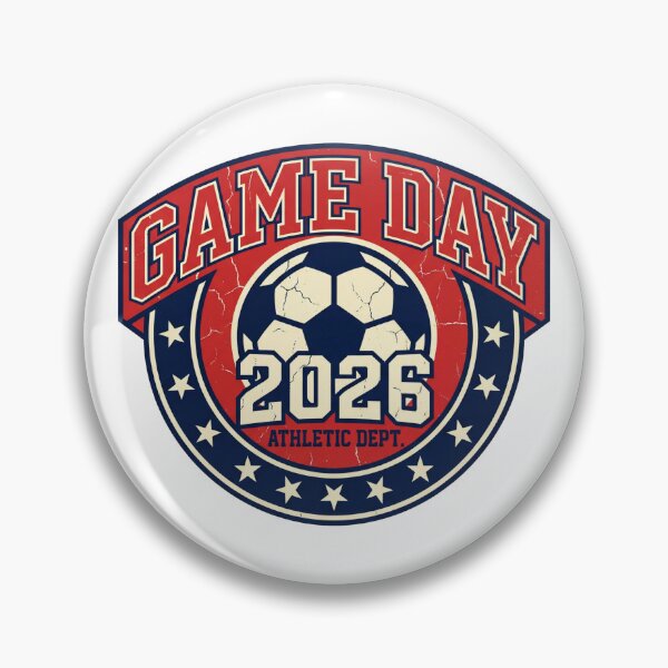 Item preview, Game Day 2026 Soccer Vintage Athletic Emblem | Retro Varsity Soccer Fan Gift Tee designed and sold by FashionFlairLab.
