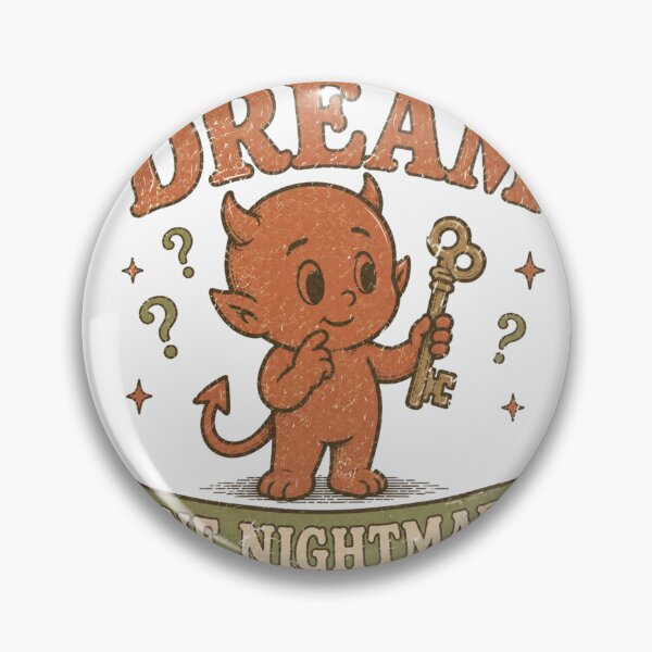 Item preview, Living The Dream One Nightmare At A Time Devil With Key designed and sold by Region.