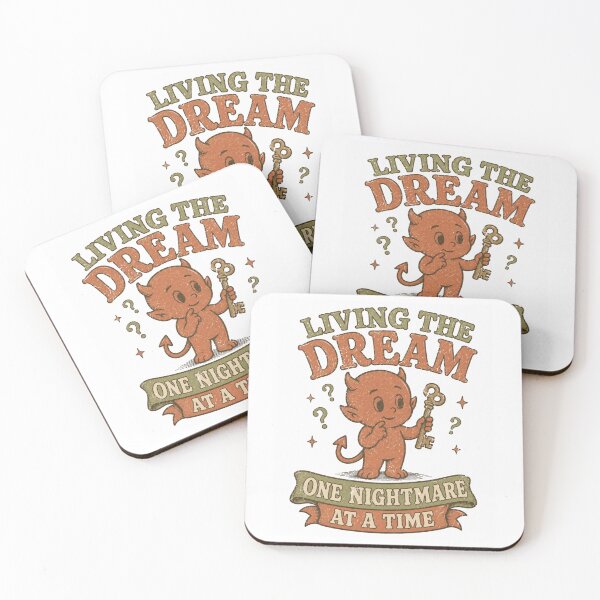 Item preview, Living The Dream One Nightmare At A Time Devil With Key designed and sold by Region.
