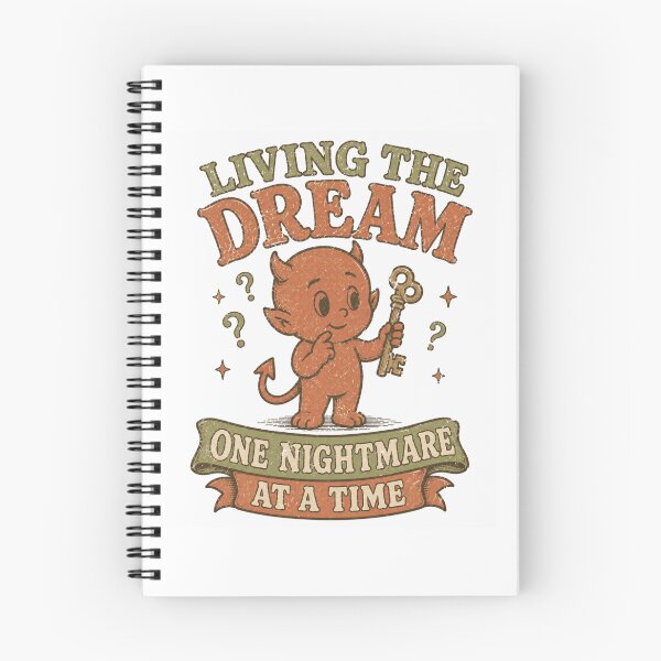 Item preview, Living The Dream One Nightmare At A Time Devil With Key designed and sold by Region.