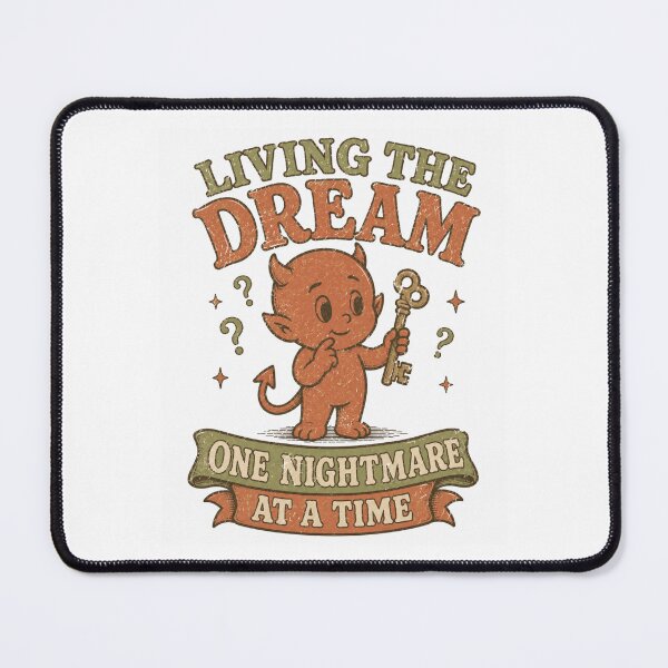 Item preview, Living The Dream One Nightmare At A Time Devil With Key designed and sold by Region.