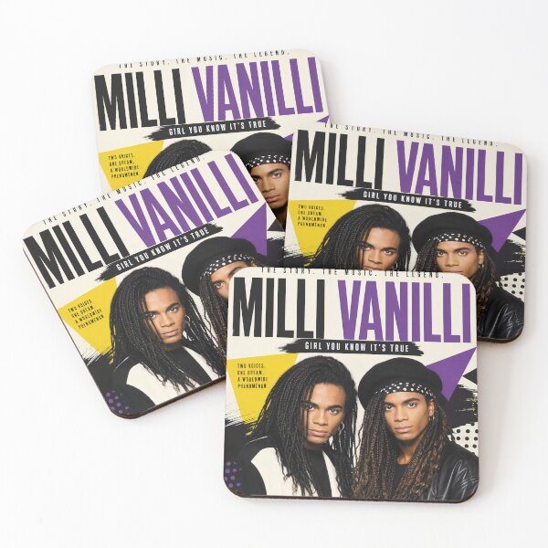 Item preview, Retro Pop Duo Milli Vanilli Poster designed and sold by rymour89.