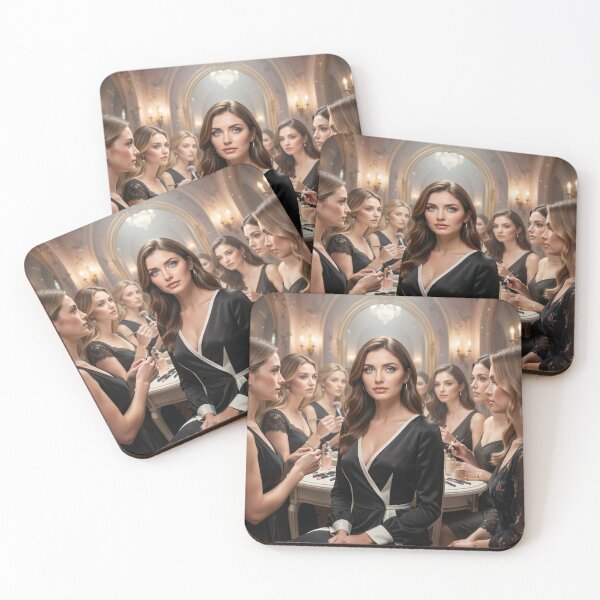 Item preview, The Golden Hour Glow of the Balkan Muse designed and sold by TaBogroupsRed.