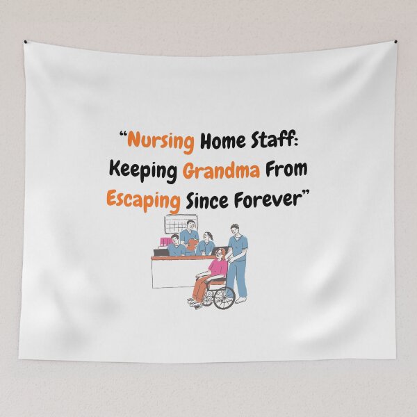 Item preview, Nursing Grandma Escaping Shirt | Funny Dementia Caregiver Humor | CNA & Nurse Life Design designed and sold by justsuestudio.