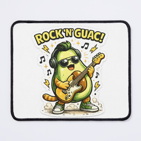 Item preview, Rock 'N' Guac designed and sold by PatiImagination.