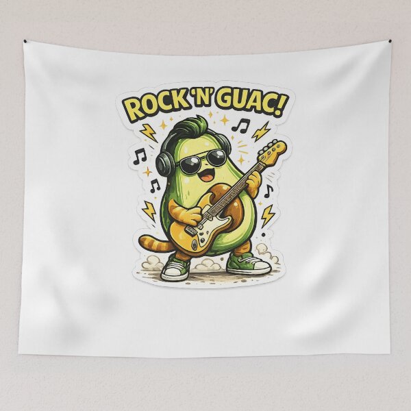 Item preview, Rock 'N' Guac designed and sold by PatiImagination.