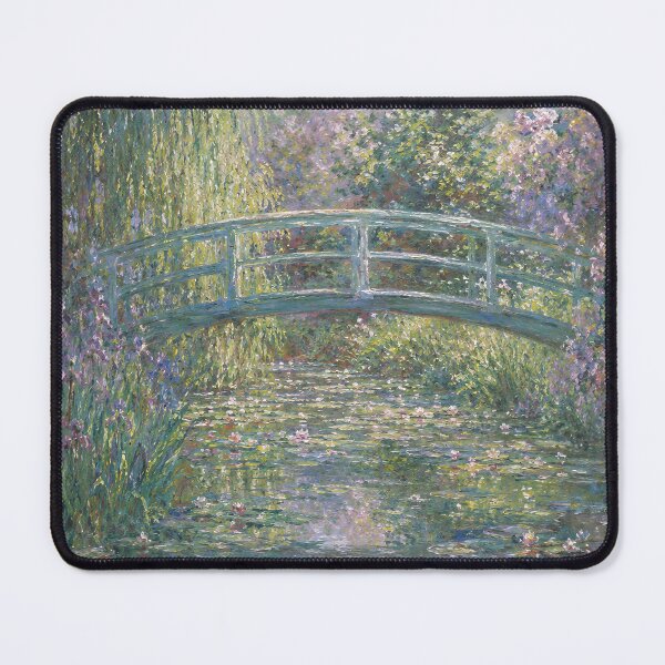 Item preview, Claude Monet Water Lilies Bridge designed and sold by maniacfitness.