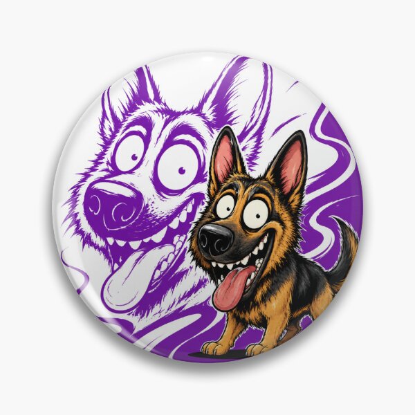 Item preview, Goofy German Sheppard Dog | Cute Pet Lover Gift designed and sold by VoglR.