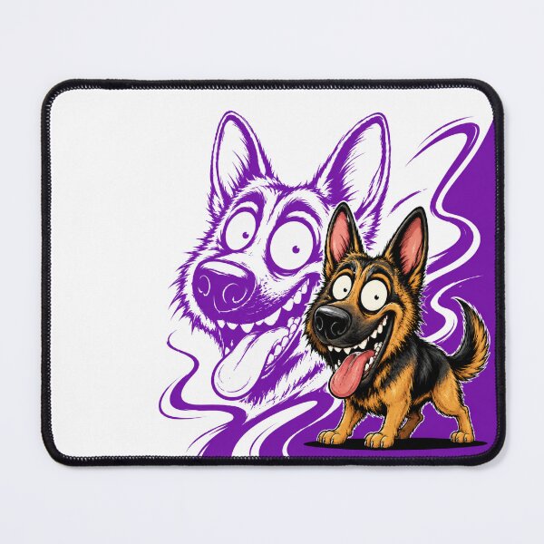 Item preview, Goofy German Sheppard Dog | Cute Pet Lover Gift designed and sold by VoglR.