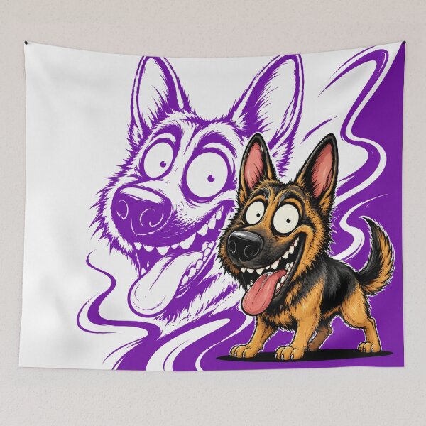 Item preview, Goofy German Sheppard Dog | Cute Pet Lover Gift designed and sold by VoglR.