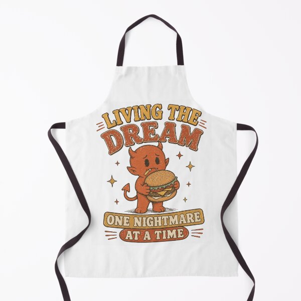 Item preview, Living The Dream One Nightmare At A Time Burger Demon designed and sold by Region.