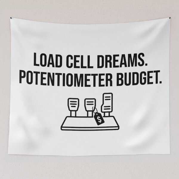 Item preview, Load Cell Dreams. Potentiometer Budget. designed and sold by GarageGraphics.