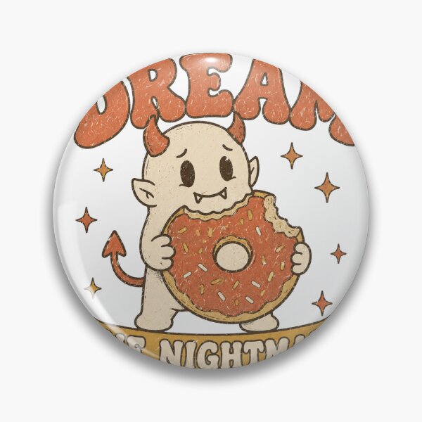 Item preview, Living The Dream One Nightmare At A Time Donut Demon designed and sold by Region.