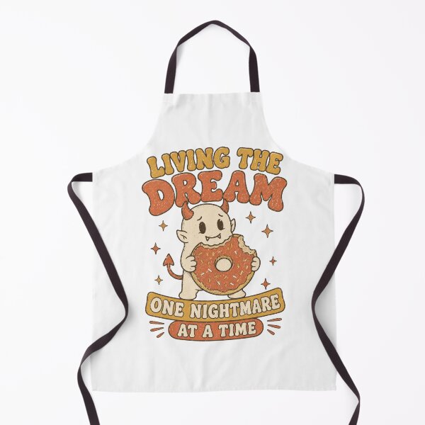 Item preview, Living The Dream One Nightmare At A Time Donut Demon designed and sold by Region.