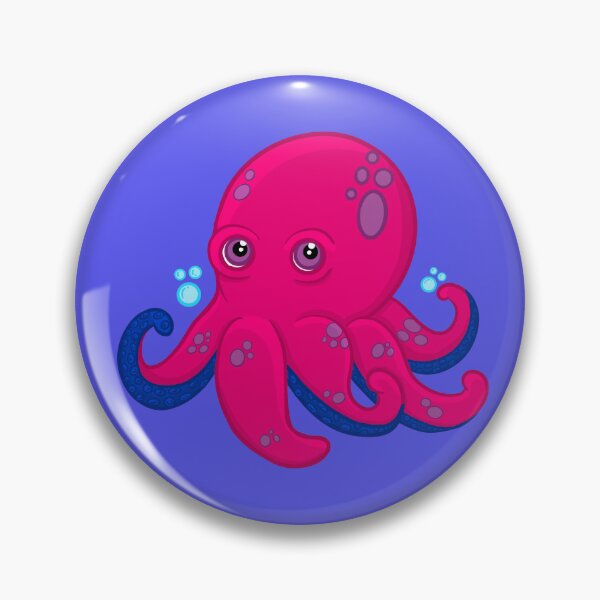 Item preview, Bisexual Pride Octopus  designed and sold by Sahira820.