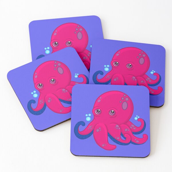 Item preview, Bisexual Pride Octopus  designed and sold by Sahira820.