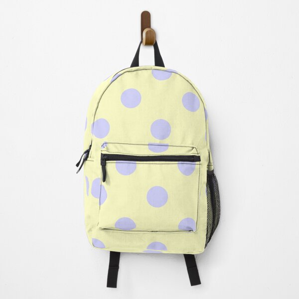 Item preview, Butter Yellow Lavender Polka Dot Aesthetic Cute Big Dots designed and sold by ElGhazal-Art.