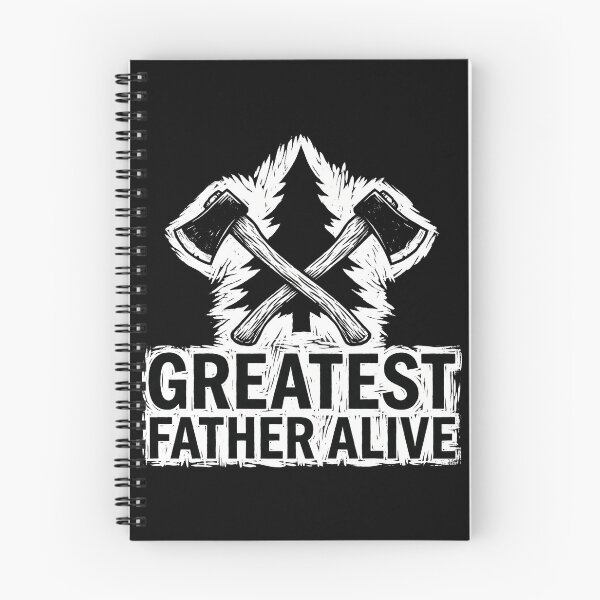 Item preview, Greatest Father Alive Lumberjack Crossed Axes Father's Day designed and sold by TeNovaStudio.
