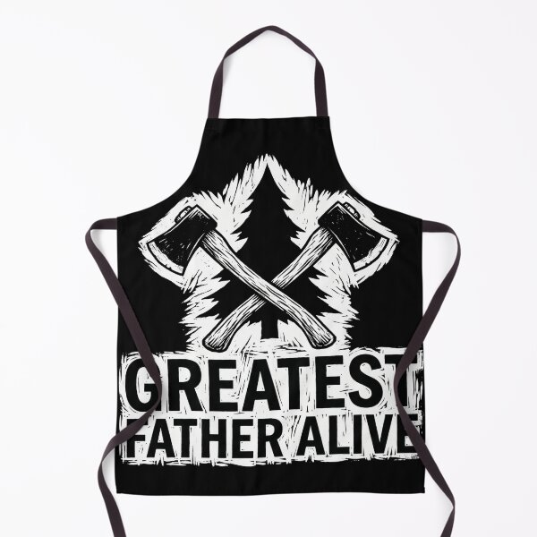 Item preview, Greatest Father Alive Lumberjack Crossed Axes Father's Day designed and sold by TeNovaStudio.
