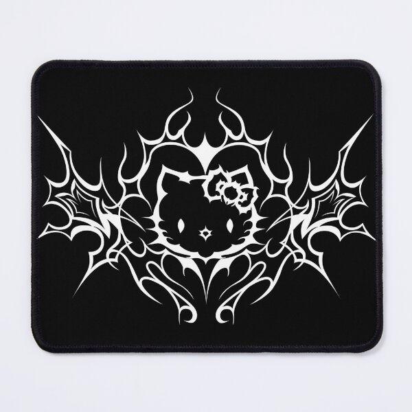 Item preview, Hello Cyber Dark kitty. Hello Cybergoth kitten. designed and sold by Tribalgothss.