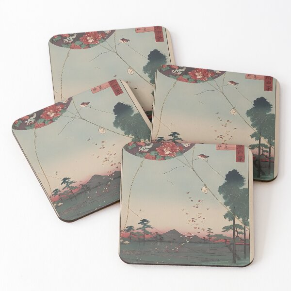 Item preview, Kite Flying Scene Fukuroi | Japanese Art designed and sold by GammaRay.