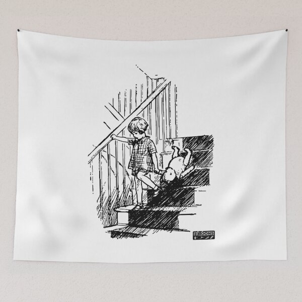 Item preview, Winnie - Down the Stairs (Bees, 1926) designed and sold by eetoons1927.