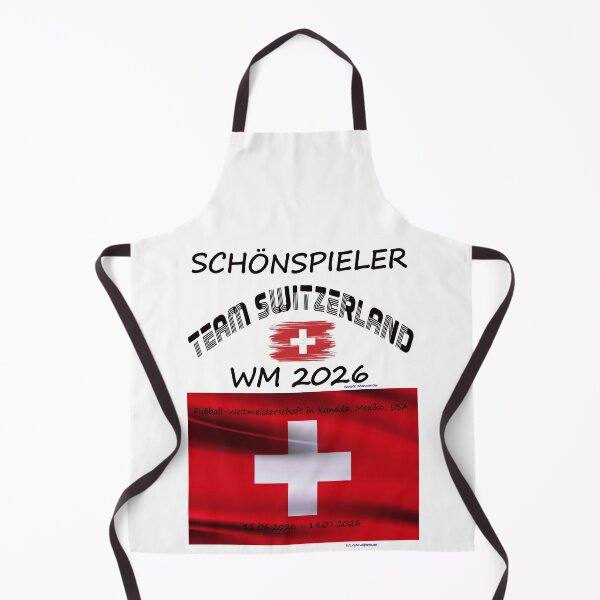 Item preview, Switzerland Fan T‑Shirt WM 2026 outfit Schweiz designed and sold by cabevo.